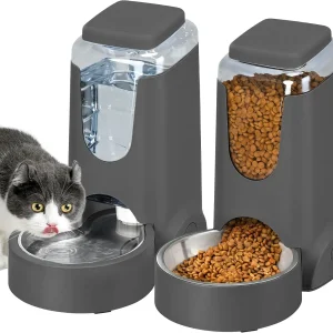 2-Pack Automatic Cat Feeder