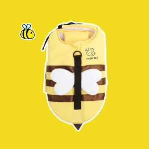 Summer Little Bee Dog Swimsuit Waterproof